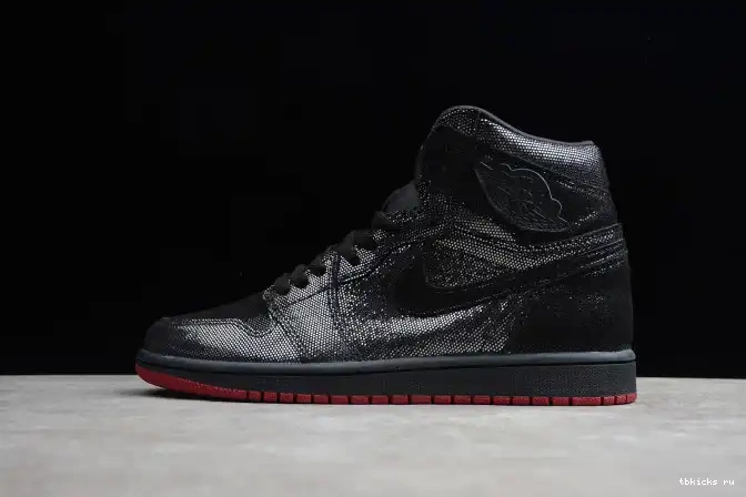 Reps TB Retro Jordan Black High Gym DC7071-001 1 OG Red Air 0617